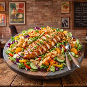 03.Salat Oriental Honey Chicken